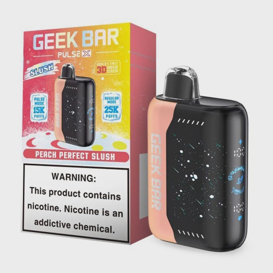 GEEK BAR PULSE X 5% PEACH PERFECT SLUSH EDITION 5/CT