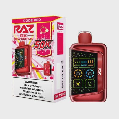 RAZ RX CODE RED DEW EDITION 50K 5/CT