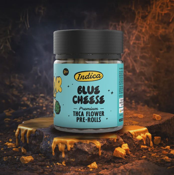 CHEDDR BLUE CHEESE (I) THCA FLOWER PREROLL 50/CT