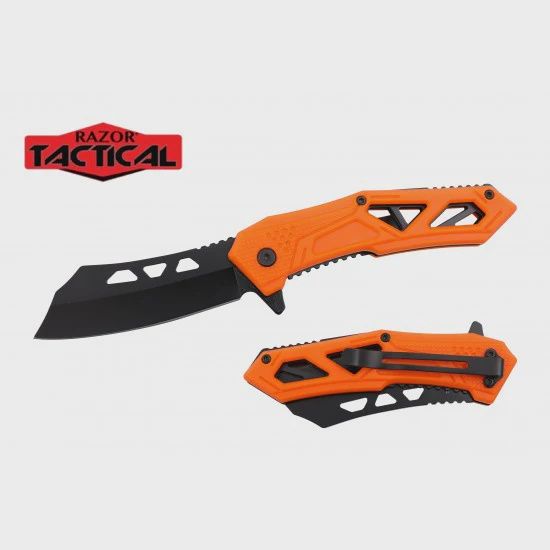 RAZOR TACTICAL PREMIUM FLIP KNIFE 1/CT, STYLE: 7364OR