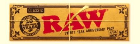 RAW CLASSIC PAPER 1 1/4 (20TH ANNIVERSARY) 24/CT