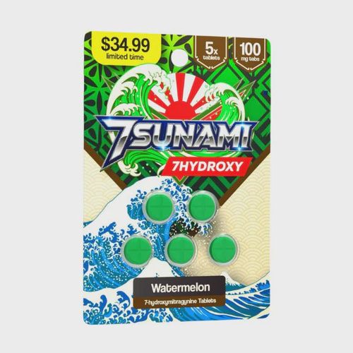 TSUNAMI WATERMELON 7H 5 TABS 10/CT
