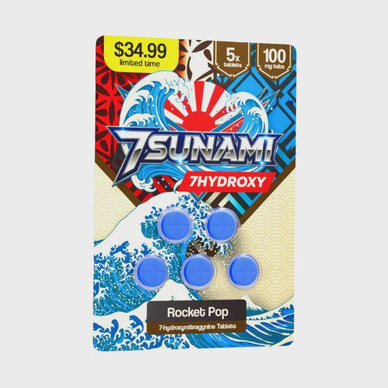 TSUNAMI ROCKET POP 7H 5 TABS 10/CT