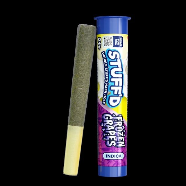 STUFF'D FROZEN GRAPES (I) 2G PREROLL HASH HOLE THCA 20/CT