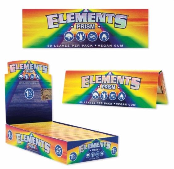 ELEMENTS PRISM PAPERS 1 1/4 25/CT