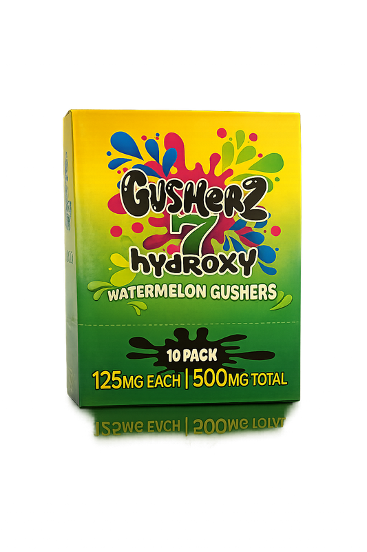 GUSHERZ 7 HYDROXY 500MG WATERMELON GUSHERS 10/CT