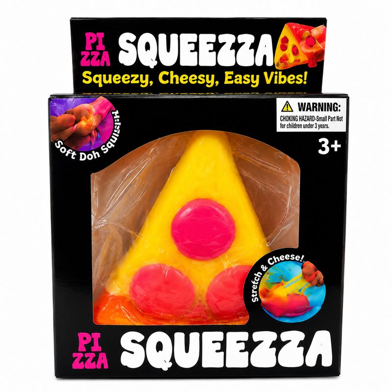 SQUEEZZA PIZZA SQUISHY 12/CT