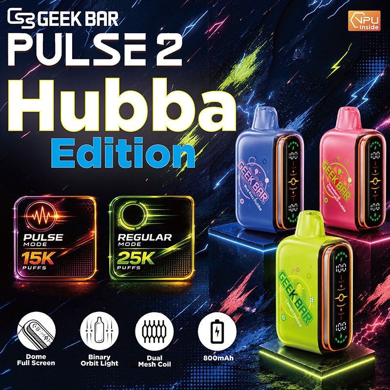 GEEK BAR PULSE V2 DISPOSABLE 5% 5/CT