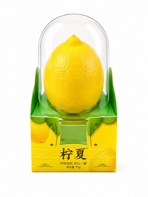 NINGXIA 3D LEMON FLAVORED ICE CREAM 24/CT