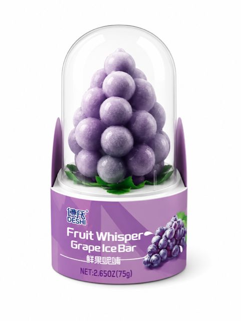 DESHI 3D FRUIT WHISPER GRAPE ICE CREAM 24/C
