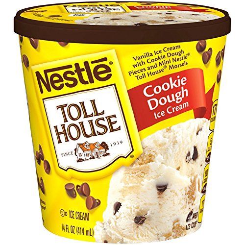 NESTLE TOLL HOUSE COOKIE DOUGH PINT 8/CT