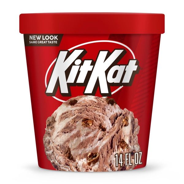 KIT KAT CHOCOLATE &amp; WAFER ICE CREAM PINT 8/CT