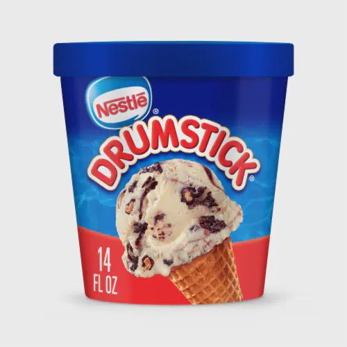 NESTLE DRUMSTICK NUTTY CRUNCHY PINT 8/CT