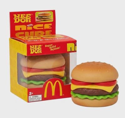 SQUISH TOY MCBURGER 12/CT