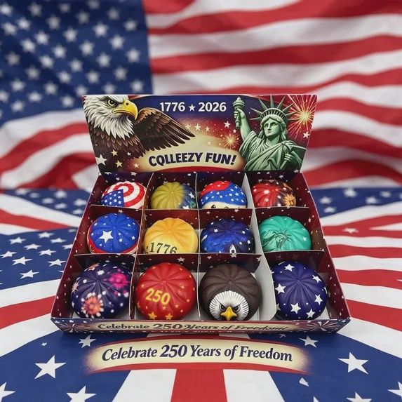DUMPLING 4TH OF JULY SQUISHY 12/CT