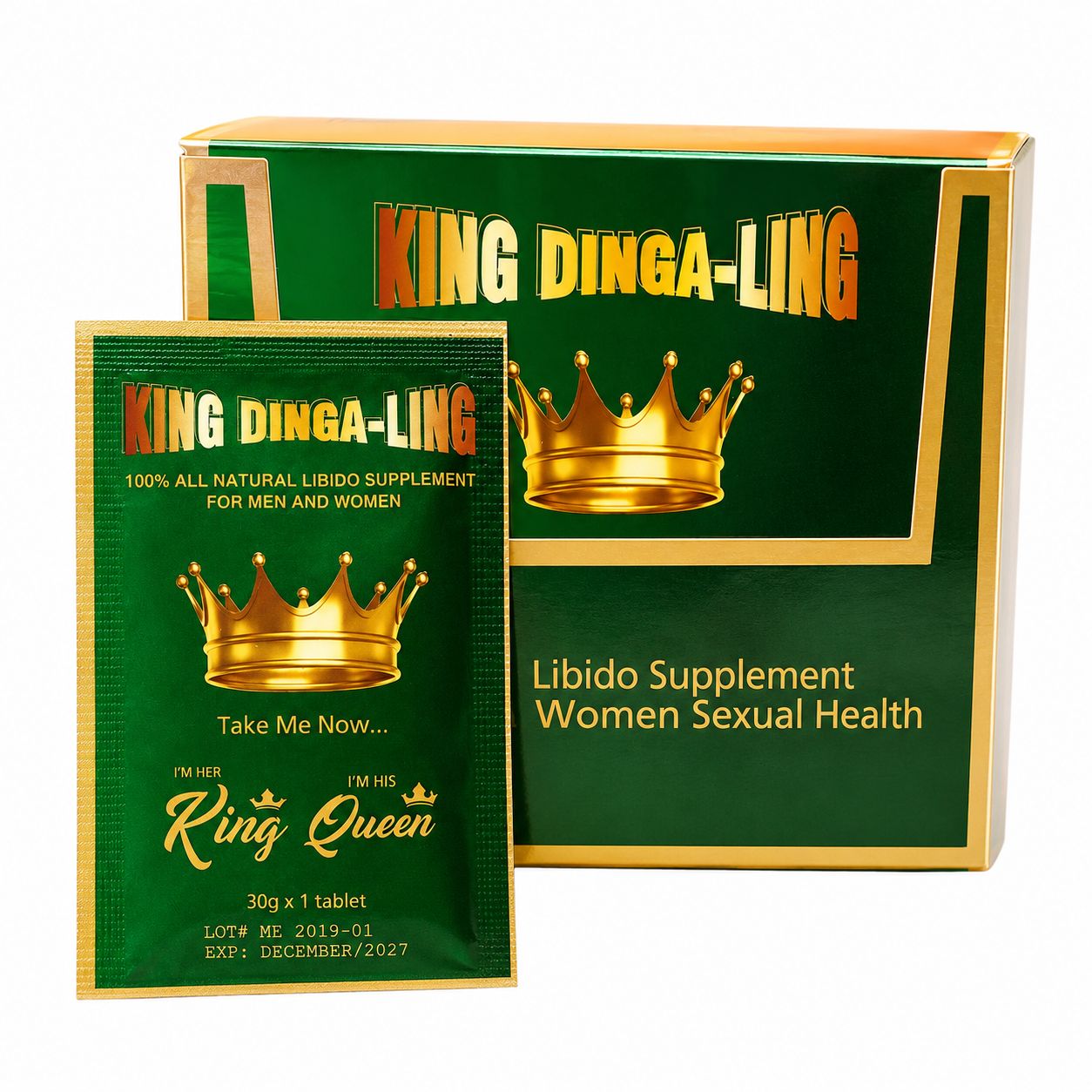 KING DING A-LING SEX PILLS 25/CT