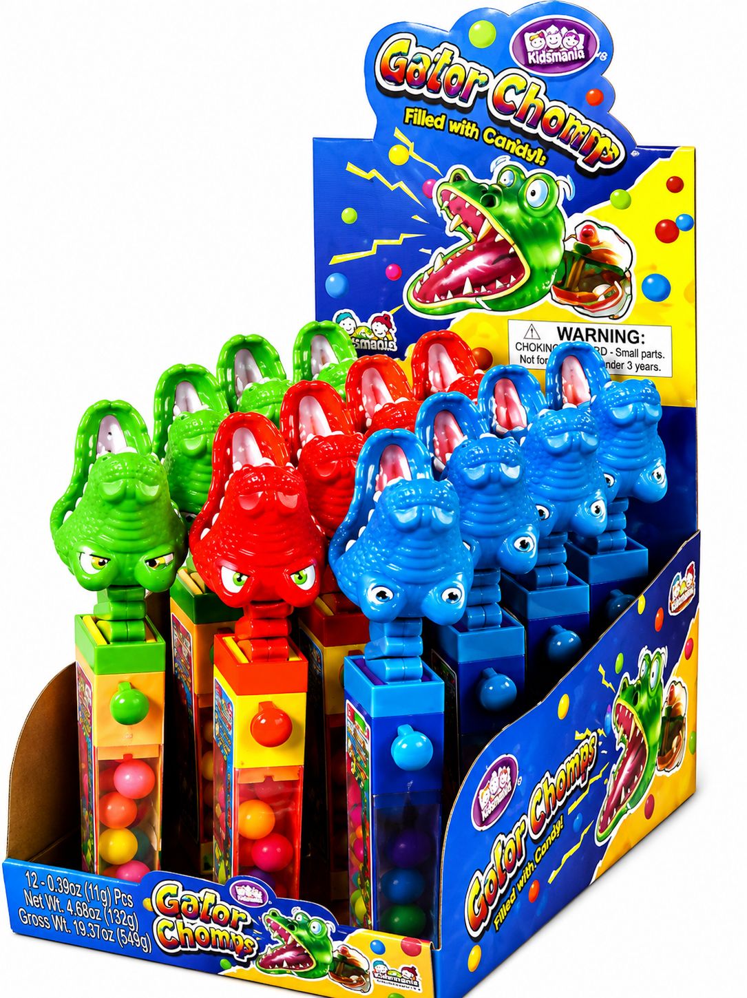 GATOR CHOMP CANDY .60OZ 12/CT