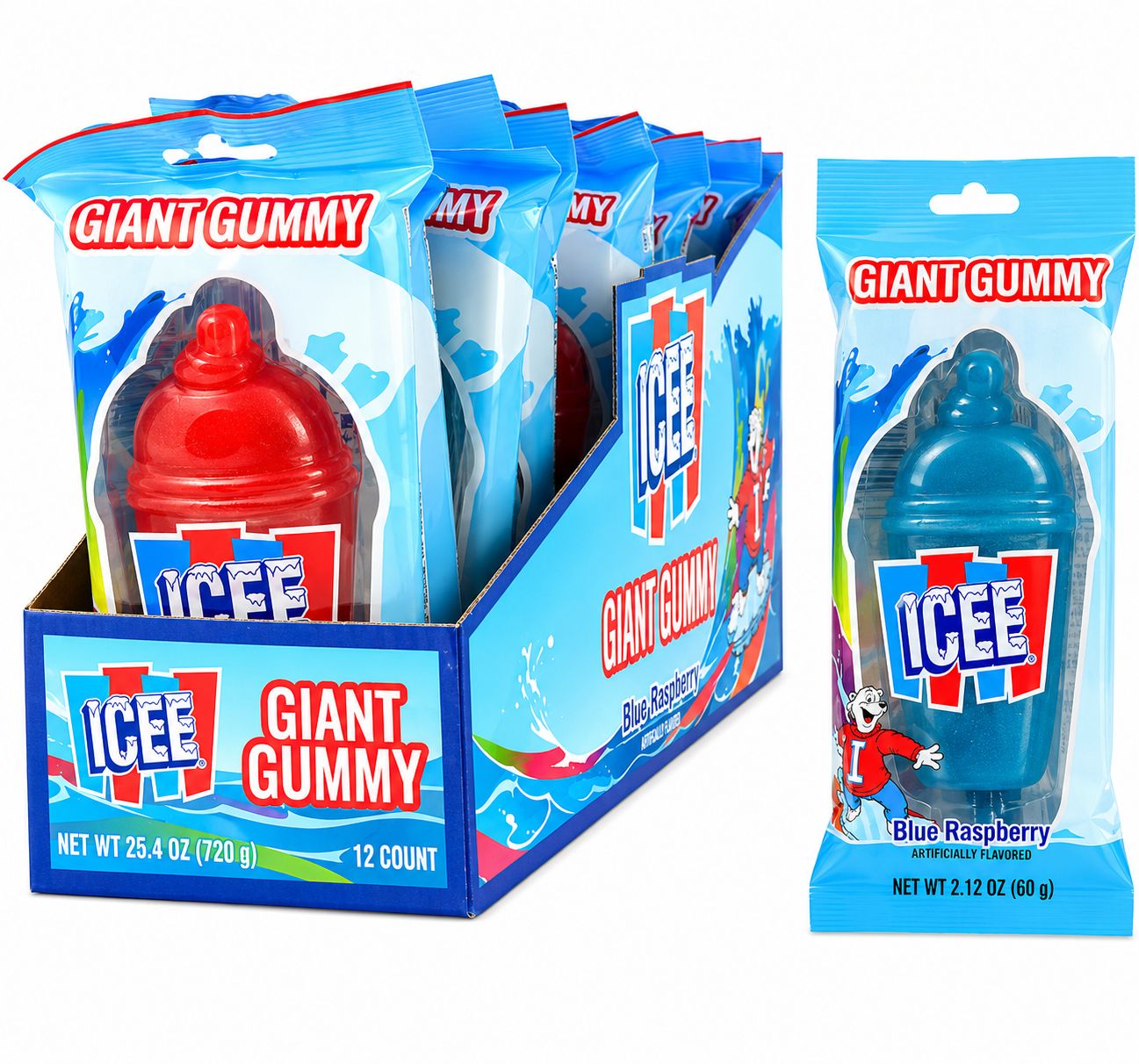 ICEE GIANT GUMMY 2 .1OZ 12/CT