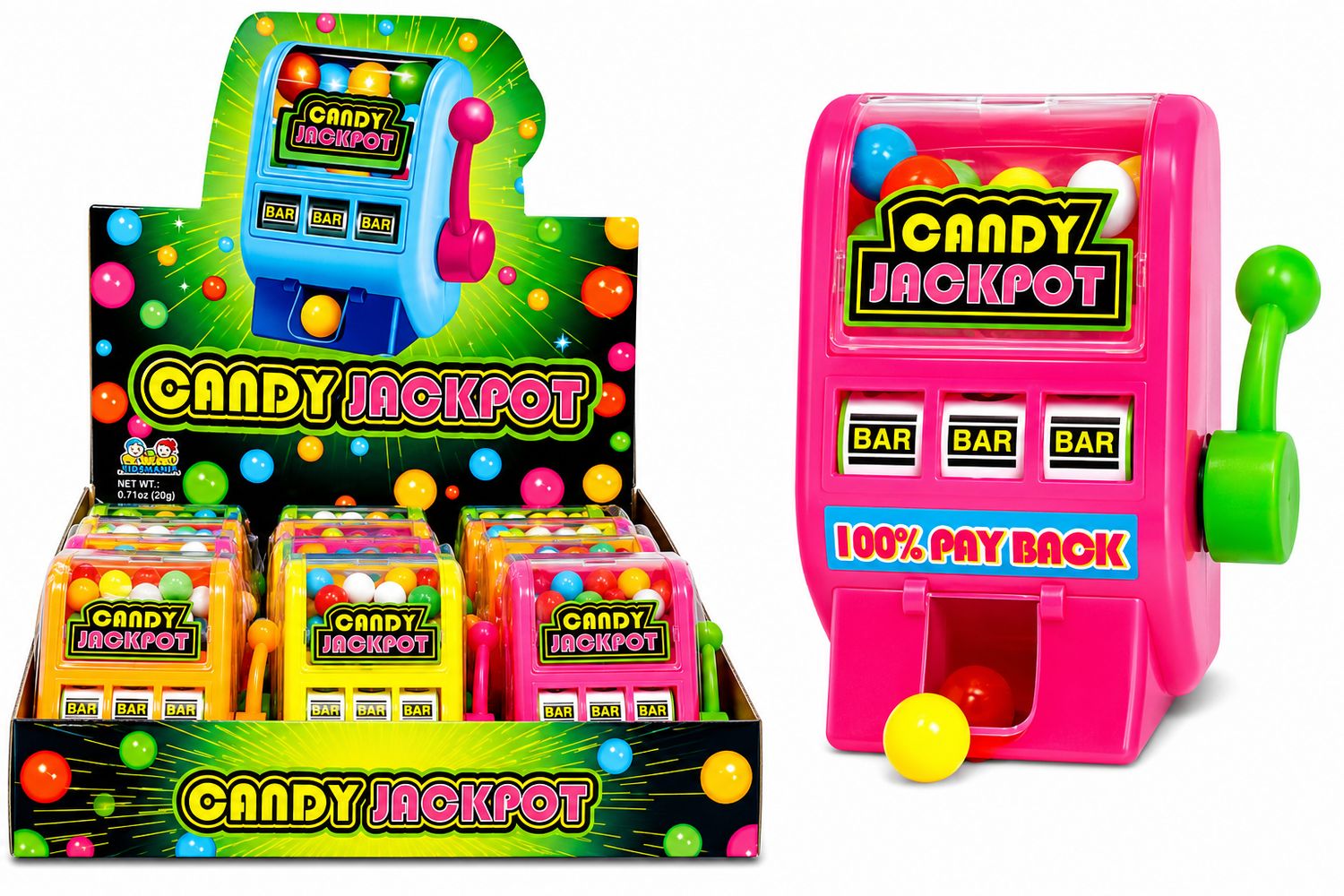 SLOT MACHINE CANDY .71OZ 12/CT