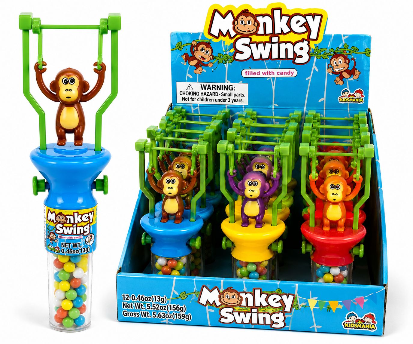 MONKEY SWING CANDY .42OZ 12/CT