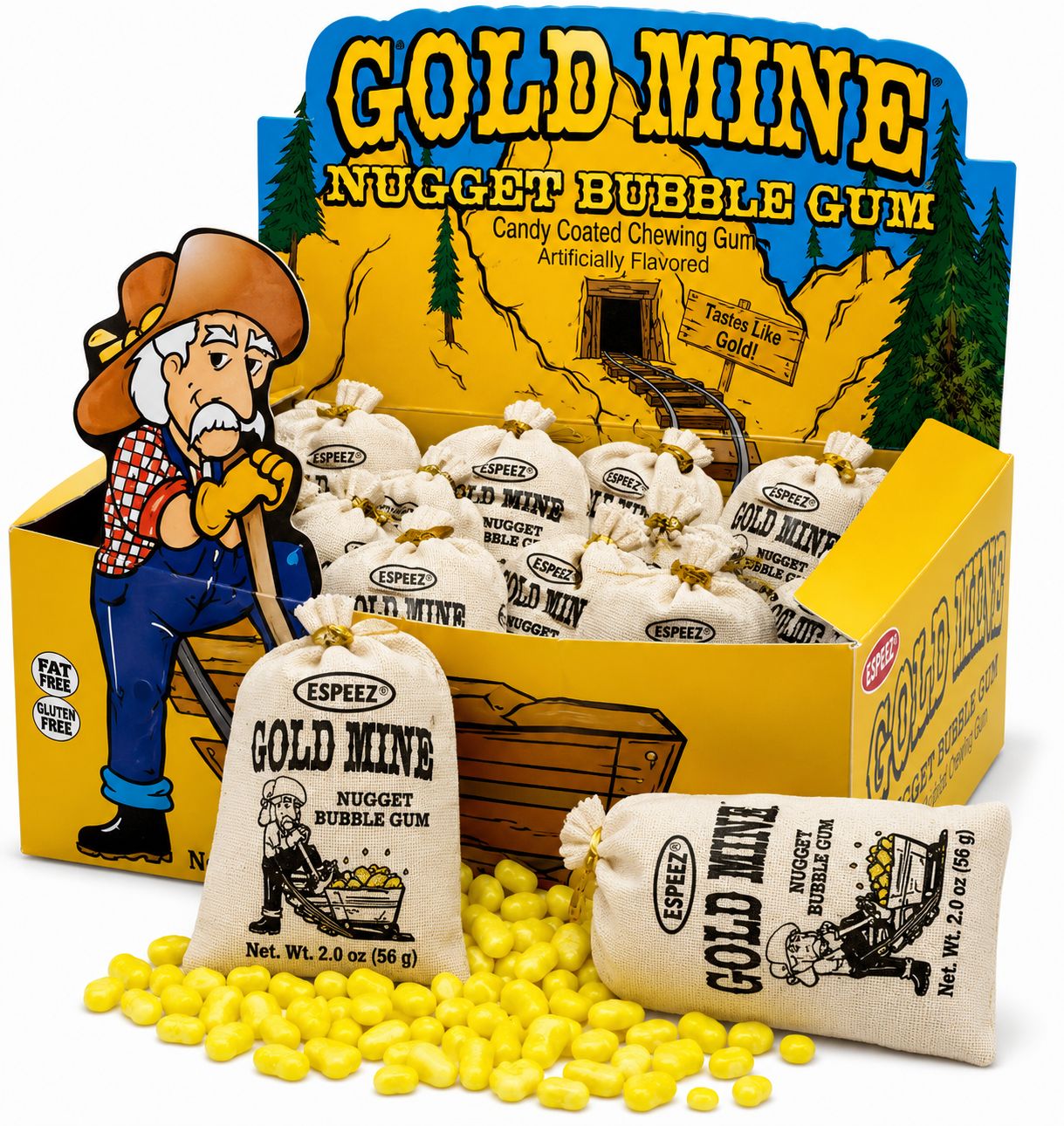 GOLD MINE GUM 2OZ 24/CT