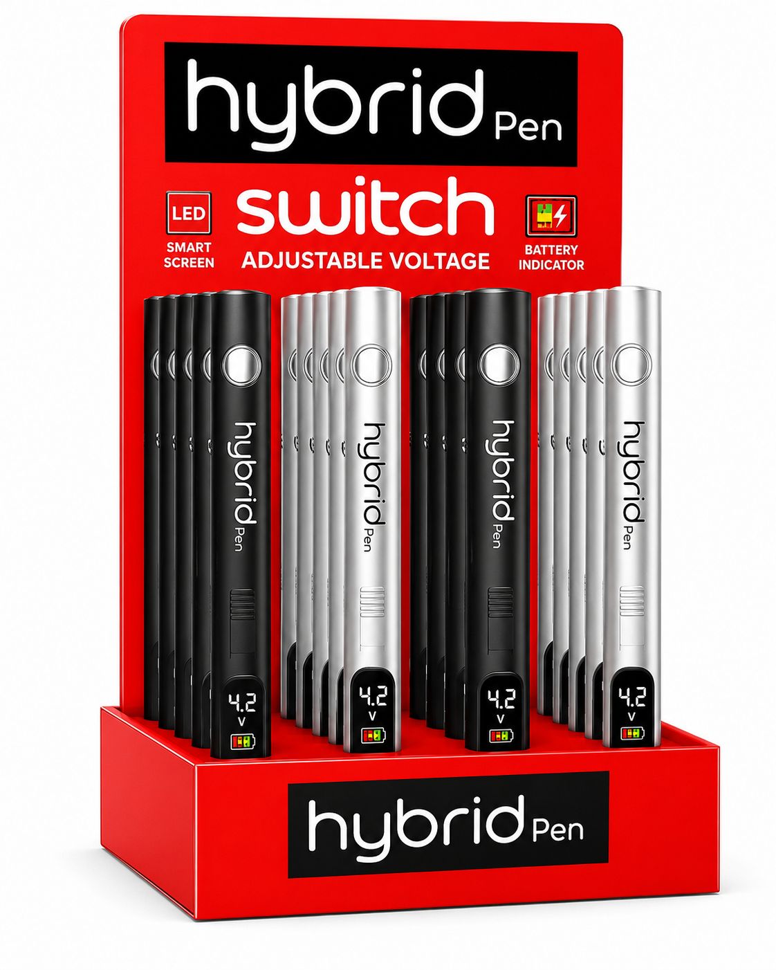 HYBRID PEN 700MAH DISPLAY 16/CT