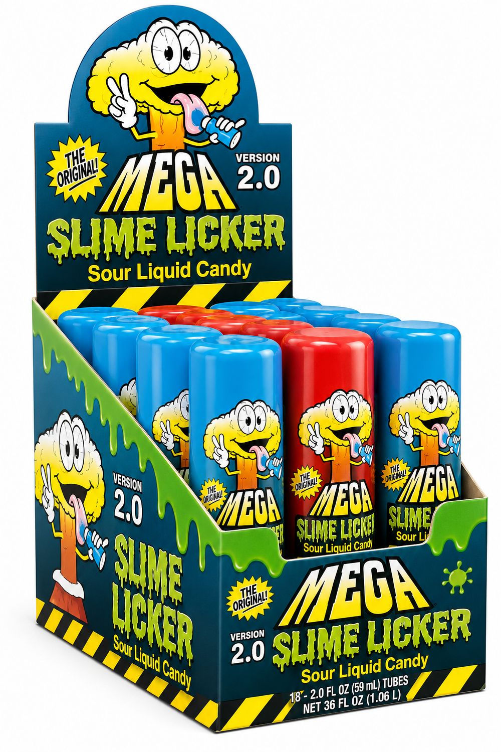 TOXIC WASTE MEGA SLIME LICKER (3OZ) 12/CT