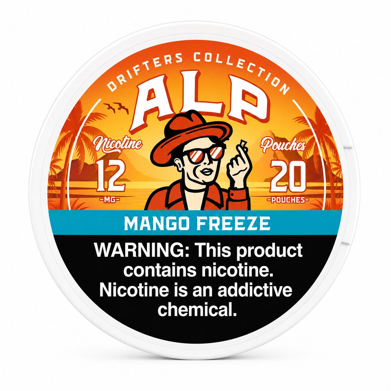 ALP MANGO FREEZE DRIFTERS COLLECTION 12MG 5/CT