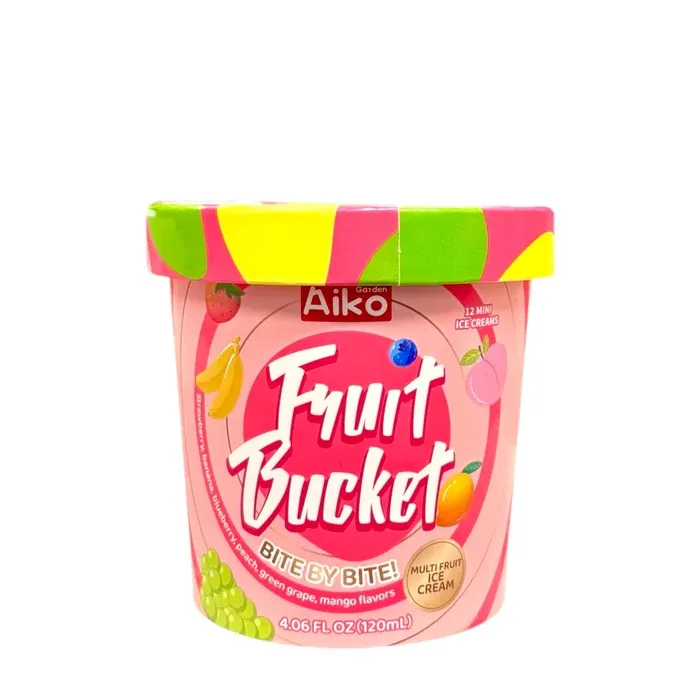 AIKO FRUIT BUCKET ICE CREAM 24/CT