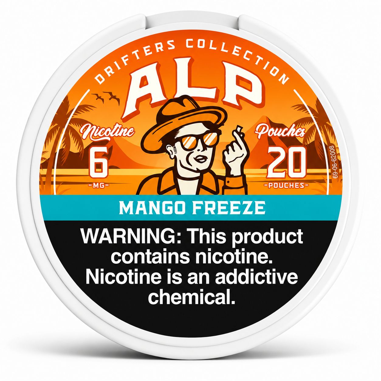 ALP MANGO FREEZE DRIFTERS COLLECTION 6MG 5/CT