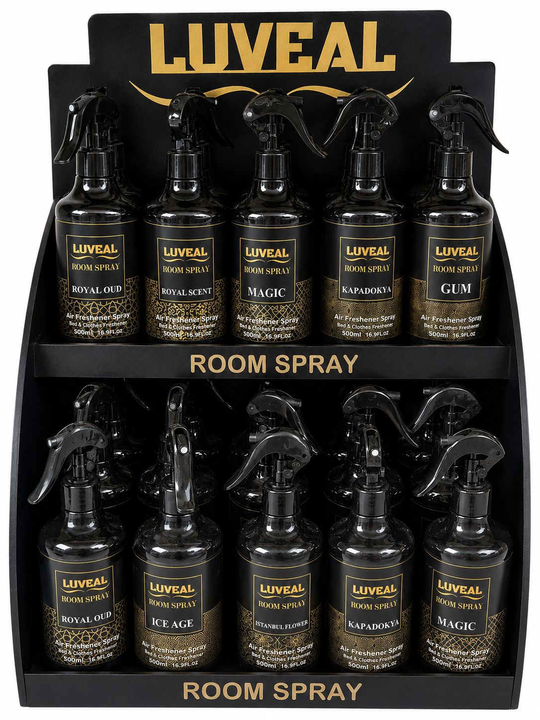 LUVEAL DISPLAY ROOM SPRAY 500ML 25/CT