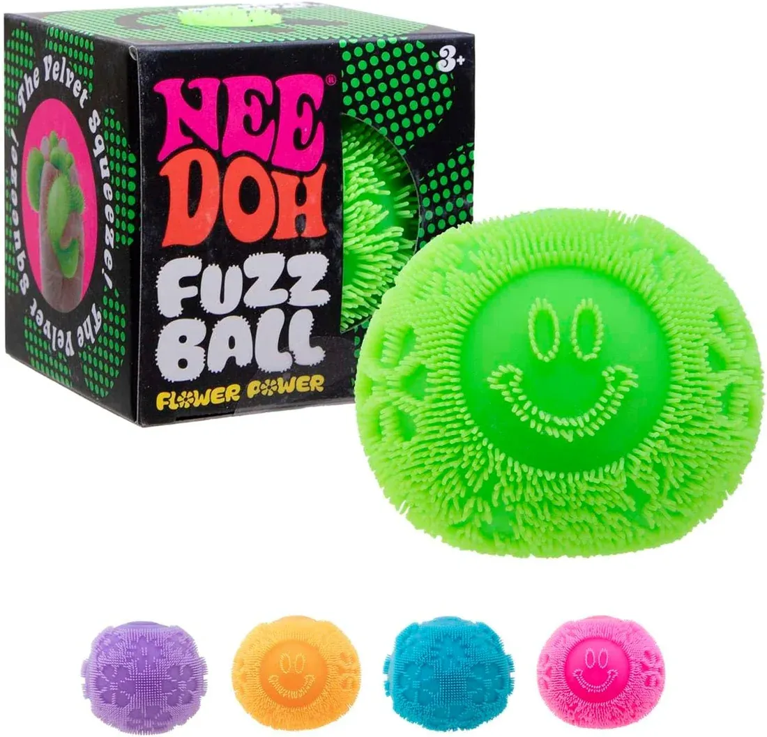 SQUISH TOY FUZZ BALL 1/CT