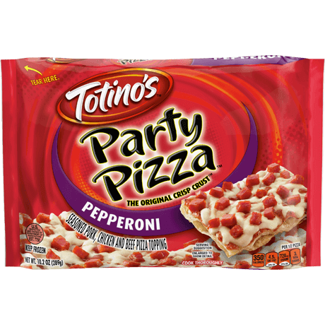 TOTINO'S PARTY PIZZA PEPPERONI 10.2 OZ