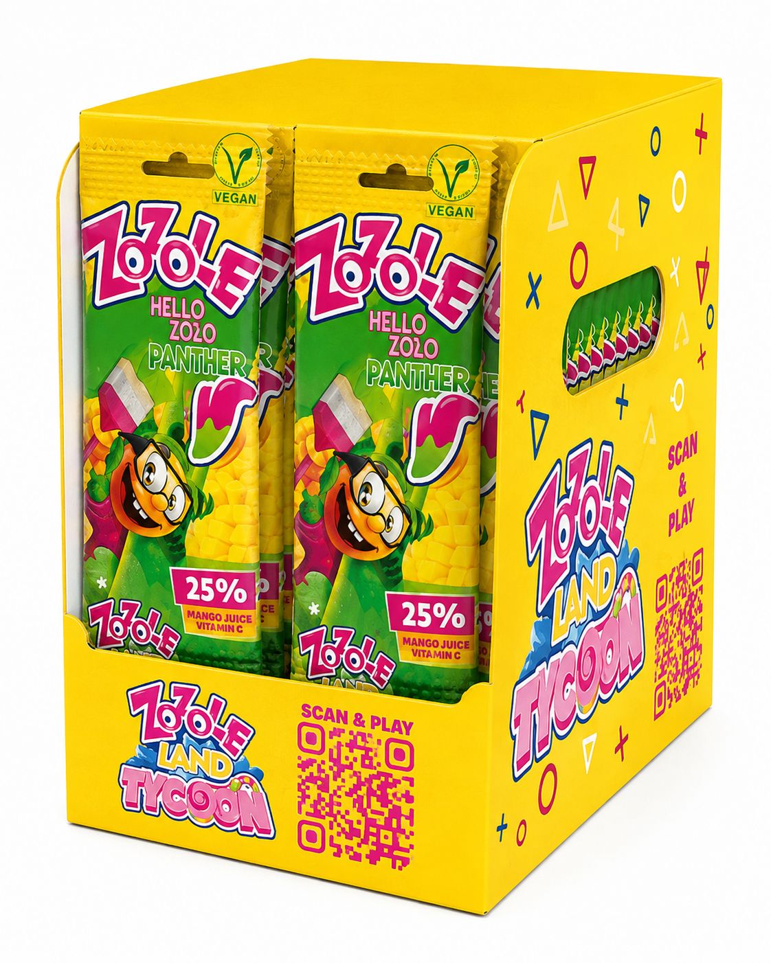 ZOZOLE VEGAN GREEN HELLO ZELO PAINTER LAND TYCOON 32/CT
