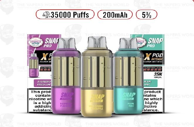 MR VAPOR SNAP POD 5% 5/CT