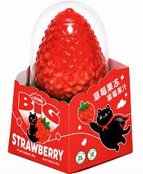 POPI CAT BIG STRAWBERRY ICE CREAM 24/CT