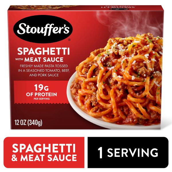 STOUFFER'S SPAGHETTI W/ MEAT SAUCE 12 OZ