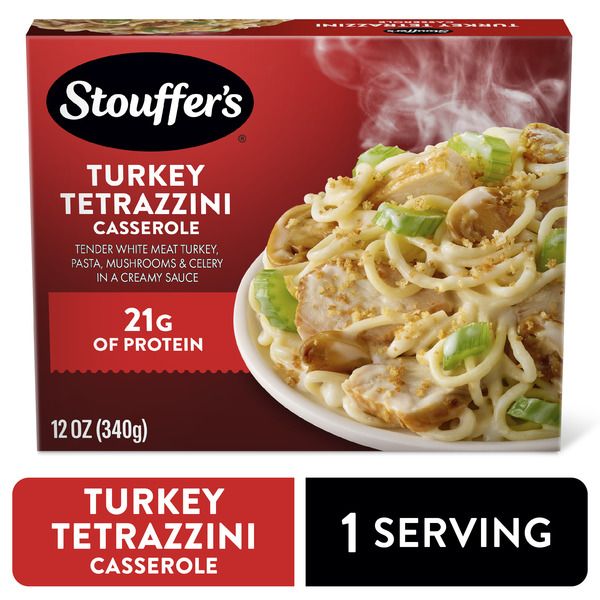 STOUFFER'S TURKEY TETRAZZINI CASSEROLE W MUSHROOMS &amp; CELERY 12 OZ