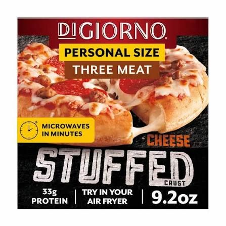 DIGIORNO PERSONAL SIZE THREE MEAT STUFFED CRUST 9.2 OZ