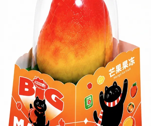 POPI CAT BIG MANGO ICE CREAM 24/CT