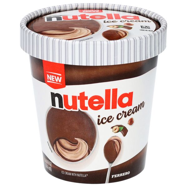 NUTELLA ICE CREAM PINT 8/CT