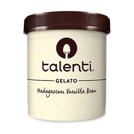 TALENTI VANILLA MADAGASCAR BEAN GELATO PINT 8/CT
