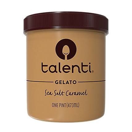 TALENTI SEA SALT CARAMEL PINT 8/CT