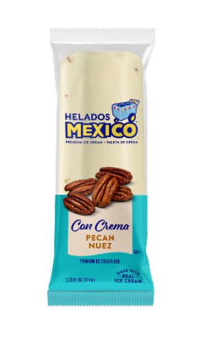 HELADOS MEXICO BUTTER PECAN CREAM PALETAS 4 OZ 24/CT