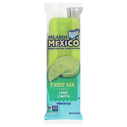 HELADOS MEXICO LIME CREAM PALETAS 4 OZ 24/CT