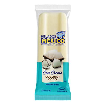 HELADOS MEXICO COCONUT CREAM PALETAS 4 OZ 24/CT