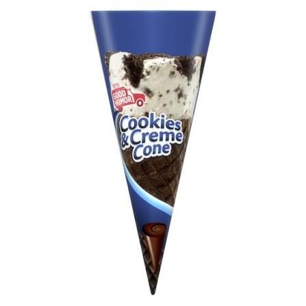 GOOD HUMOR COOKIE &amp; CREAM CONE 12/CT