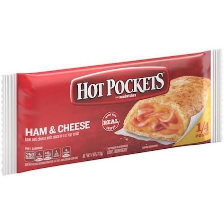 HOT POCKETS HAM &amp; CHEESE 5/CT