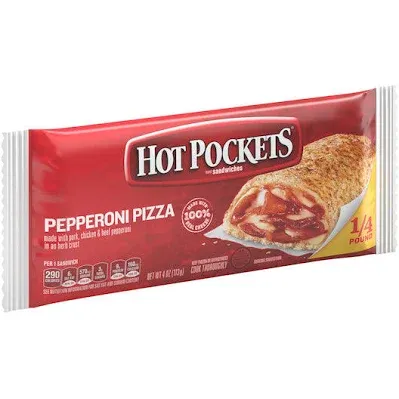 HOT POCKETS PEPPERONI 5/CT