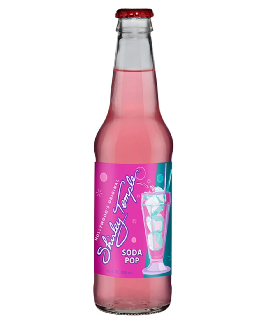 Hollywoods Shirley Temple Soda - Glass Bottle